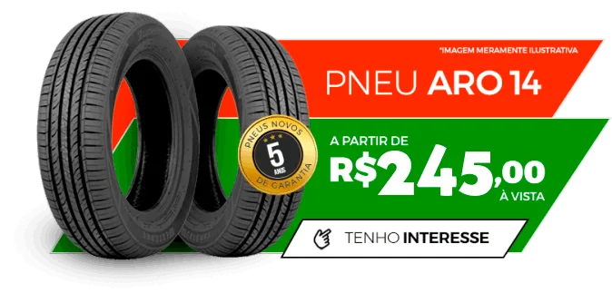 Comprar Pneu Aro 14 em Taguatinga